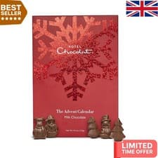 Image of Indulge in Our 40% Milk Chocolate Advent Calendar - 24 Unique Holiday Delights