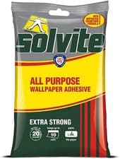 Image of Solvite All Purpose Wallpaper Adhesive with Long-Lasting Results, Wallpaper Past