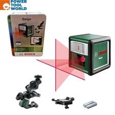 Image of Bosch Green Quigo Self-Levelling Cross-Line Red Laser Level 0603663501
