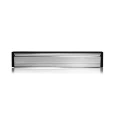 Image of UAP Slimline 12" Letterbox Aluminium Modern Letter Box for 40-80mm Doors