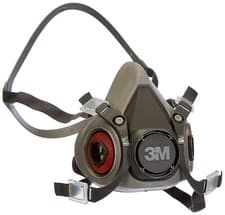 Image of 3M Reusable Half Face Mask, Medium, 6200, EN safety certified