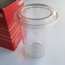 Image of Guzzini Italy design wine cooler Forma Casa modern decor lucite vintage NOS