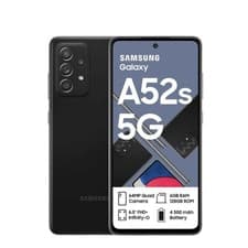 Image of NEW Samsung Galaxy A52s 5G,BLACK, 128GB, Unlocked , Pristine Condition