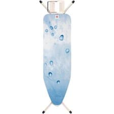 Image of Brabantia Ironing Board with Steam Iron Rest, Size B 124cm x 38cm - Ice Water