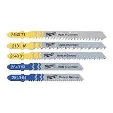 Image of Milwaukee 4932345825 Wood Metal Jigsaw Blade Set 5pc