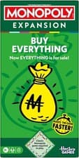 Image of Monopoly Buy Everything EXPANSION (Classic Monopoly Board Game Required to Play