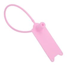 Image of 100Pcs 195mm Disposable Cable Zip Ties Anti Theft Self Locking Tie For Clothes