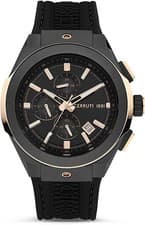 Image of Cerruti 1881 Mens Watch Black Dial Black Strap CIWGQ2224004