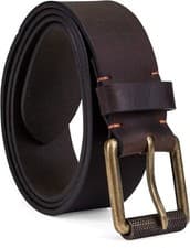 Image of Timberland PRO Men's 40mm Roller Buckle Leather Work Belt