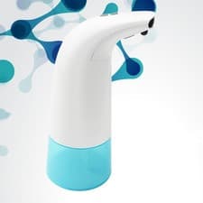 Image of White ABS Automatic Bubble Soap Dispenser for Hand Washing and Liquid Soap