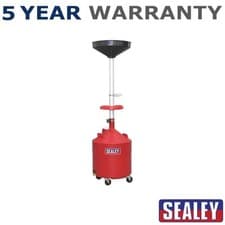 Image of Sealey Gravity Discharge Mobile Oil Drainer 80L AK80D