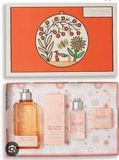 Image of BNWT L'Occitane En Provence Hand And Body 4 piece Cherry Blossom Gift Set - rare