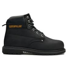 Image of Caterpillar Mens Powerplant Gyw Safety Boots Black