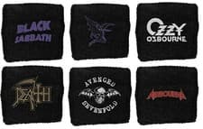 Image of official LOGO SWEATBAND - BLACK SABBATH ozzy DEATH avenged sevenfold AIRBOURNE