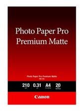 Image of Canon 8657B005 Pro Premium PM-101 - Smooth Matte Photo Paper - 310 Micron A4 (21