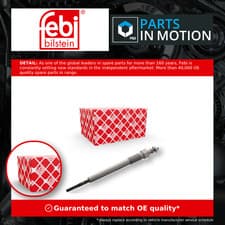 Image of Glow Plugs Set 4x 176218 Febi 367102A700 S367102A700 Genuine Quality Guaranteed