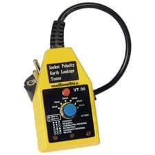 Image of Multimetrix P06230301 VT 35 Quick Tester CAT II 250V Tests RCDs & Sockets