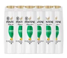 Image of Pantene Active Pro-V Smooth And Sleek Shampoo 500ml - Pack of 6