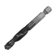 Image of M8x1.25 TiAlN Coated M35 Cobalt High Speed Steel Combination Drill Tap Bit