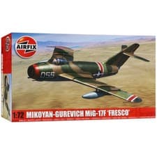 Image of Airfix 1/72 Aircraf Mikoyan-Gurevich MiG-17F Fresco t Model Kit