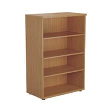 Image of Jemini 1200 Wooden Bookcase 450mm Depth Nova Oak KF810360