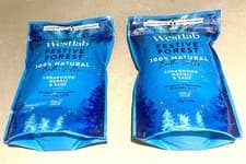 Image of 2 x 1kg Epsom & Himalayan Mineral Bath Salts with Cedarwood Neroli & Sage New