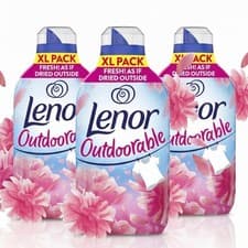 Image of Lenor Outdoorable Fabric Conditioner | 258 Washes | Floral Fresh | XL 3 PACK