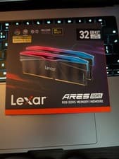 Image of Lexar ARES Gen2 RGB DDR5 RAM 32GB Kit 2 2 x 16GB 6000MHz CL26 UDIMM DRAM CL26-36
