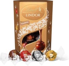 Image of Lindt Lindor Assorted Chocolate Truffles – 200g Box (Approx. 16 Balls) – Smooth