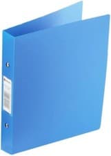 Image of Rexel A5 Ring Binder Blue 25mm 2 O-Ring Folder Choices 2115559 Office School UK