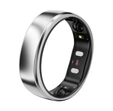 Image of RingConn Gen 2 Air Smart Ring Silver  Size 8 Ultra-Thin – New Other RRP: £249