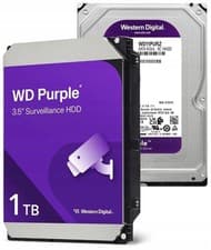 Image of Western Digital 1TB Purple 5400 SATA III 3.5" Internal Surveillance Hard Drive