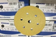 Image of Starcke Hook & Loop Sanding Discs Grits 150mm 60–800 Abrasive Pads Free UK P&P
