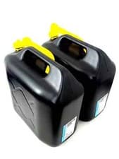 Image of 2 X 20L Jerry Can Petrol Diesel Container Storage Car Fuel Spout Nozzle 20 Litre
