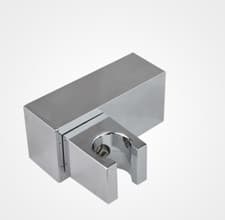 Image of Bathroom Square Tiltable Shower Head Bracket Holder.