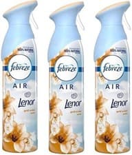 Image of 3 x Febreze Air Mist Air Freshener Eliminates Odours Spray 185ml Select Scents
