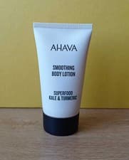 Image of Ahava Smoothing Body Lotion – Kale & Turmeric Superfood, 40ml
