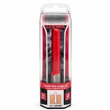 Image of Freud 1/2 Inch Straight Router Bit 2 Flute Carbide Cutter 12-13050P
