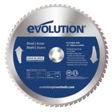 Image of Evolution 255mm Mild Steel Cutting 52T Blade