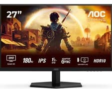 Image of AOC Gaming Monitor Q27G42XE Quad HD 27" IPS LCD Black
