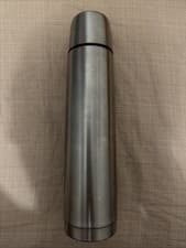 Image of Thermos Thermocafe Stainless Steel Vacuum Flask -Karrimor Grey,500 ml.UK Seller.