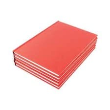 Image of Manuscript A4 Book Ruled Feint (Pack of 5) WX01060
