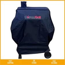 Image of Durable XL Waterproof Smoker BBQ Cover Heavy Duty 600D Oxford 89 x 64 x 113cm