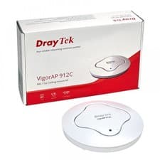 Image of DrayTek VigorAP 912c Ceiling-mount Mesh Wireless 802.11ac WiFi 5 Access Point