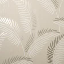 Image of Fine Decor Cascade Leaf Wallpaper Tropical Metallic Fern Leaves - Various Colors