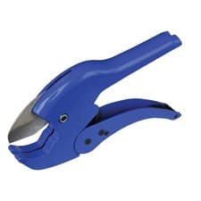 Image of Faithfull Plastic Pipe Cutter Pro Capacity 3-42mm