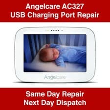 Image of Angelcare AC527 AC337 AC327 Baby Monitor Charging Port Repair Service