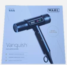 Image of Wahl Vanquish Hair Dryer 1600W Corded 3 Heat Settings with Cool-Shot Black ZY166