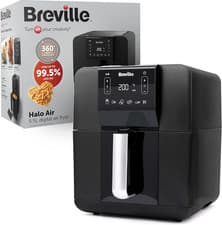 Image of Breville Halo Air Fryer | Digital Large Air Fryer Oven | 5.5 L | Fry, Bake, Roas