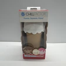 Image of Brand New Ice Cream Maker By Chill Factor Squeeze Cup Vanilla Pink Top 3+